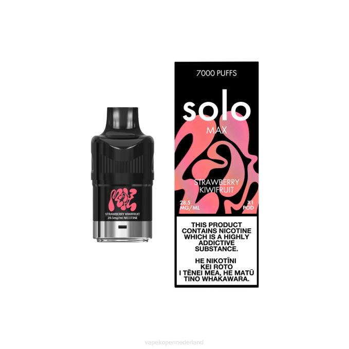 E-Liquid Nederland aardbei-kiwi | Solo MAX peul 864D74