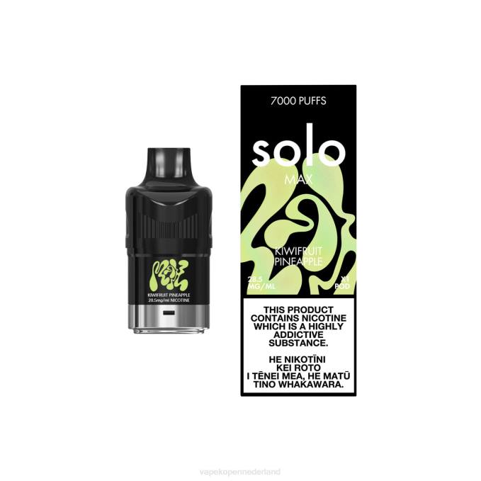 Electronic Cigarette Vape kiwi-ananas | Solo MAX peul 864D87