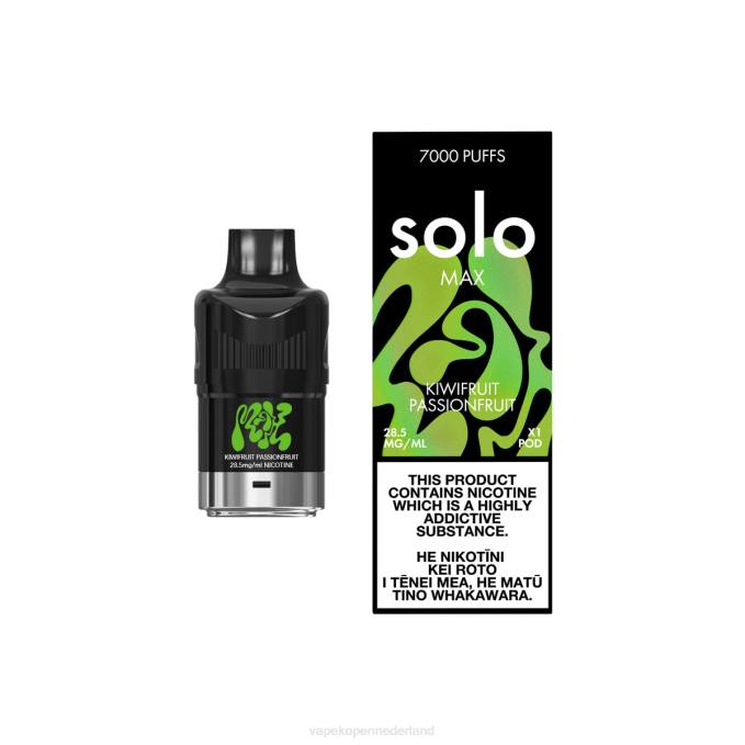 Electronic Cigarette Vape kiwi passievrucht | Solo MAX peul 864D90