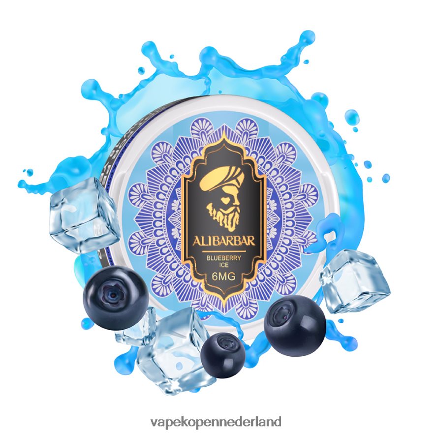 Alibarbar nicotinezakjes kokos ijs NNL4PT83 Vape Kopen