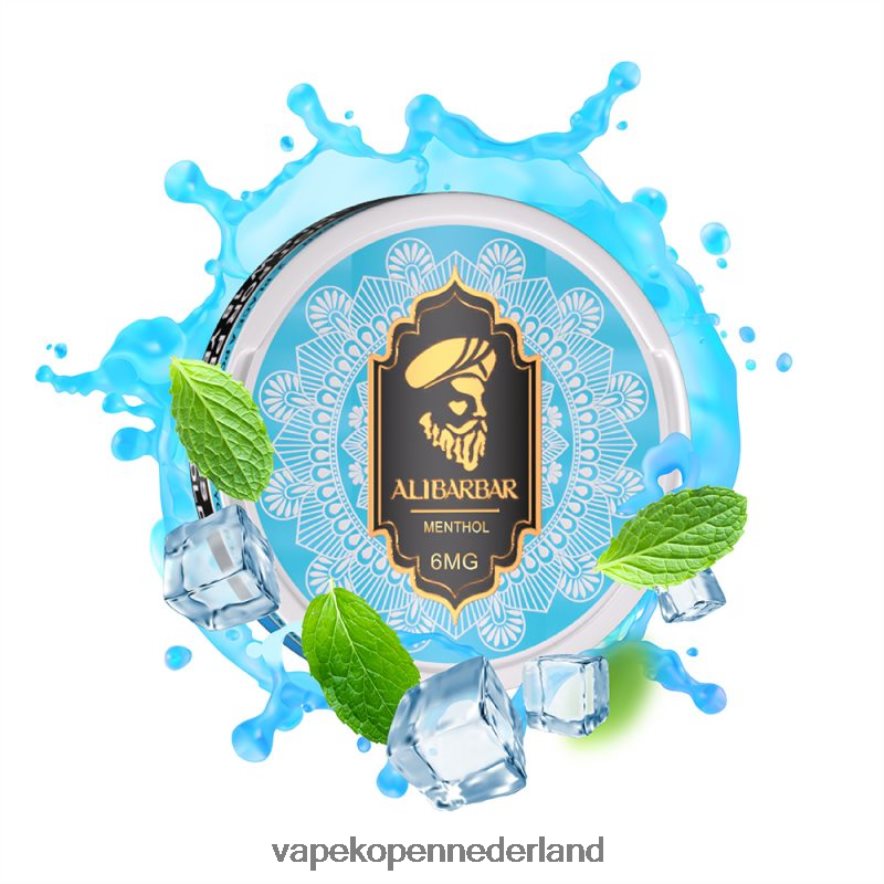 Alibarbar nicotinezakjes menthol NNL4PT88 Vape Kopen