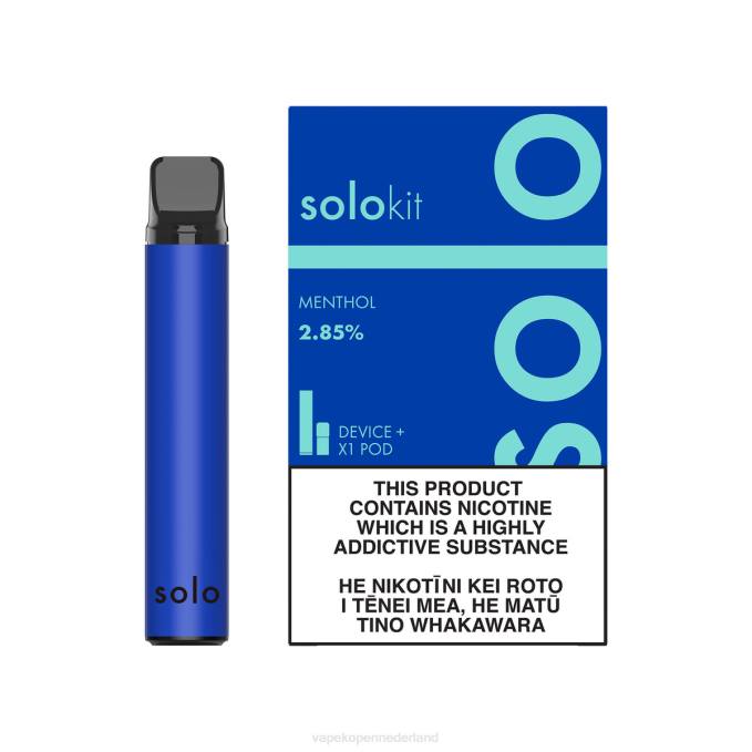 E-Liquid Nederland menthol | Solo pod-kit 864D47