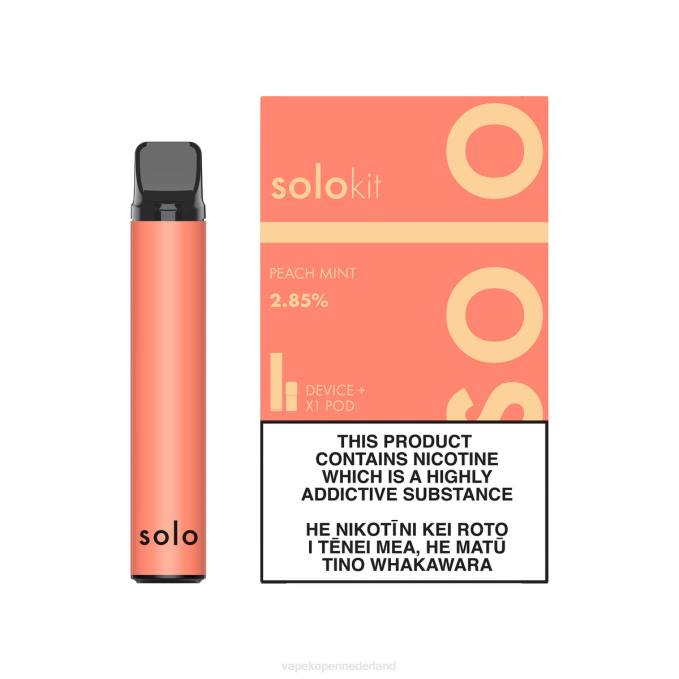 E-Liquid Nederland perzik munt | Solo pod-kit 864D44