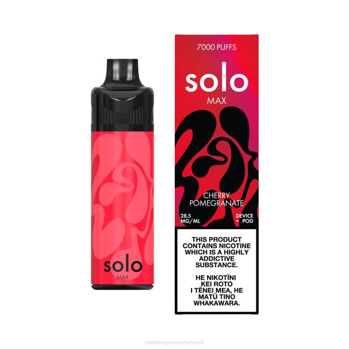 Electronic Cigarette Vape kersen granaatappel | Solo MAX pod-kit 864D66
