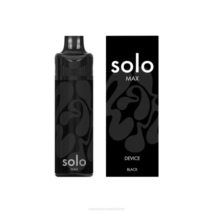 Electronic Cigarette Vape zwart | Solo MAX pod-apparaat 864D72