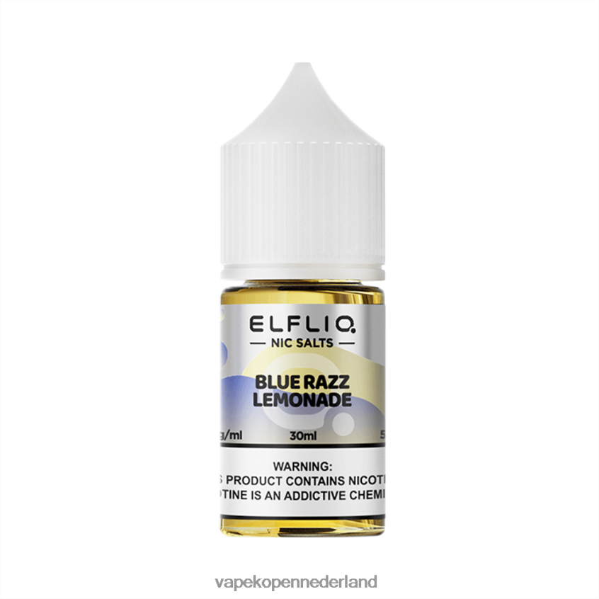 ELFBAR ELFLIQ Nic zout 30 ml Blue Razz -limonade 2BF82010