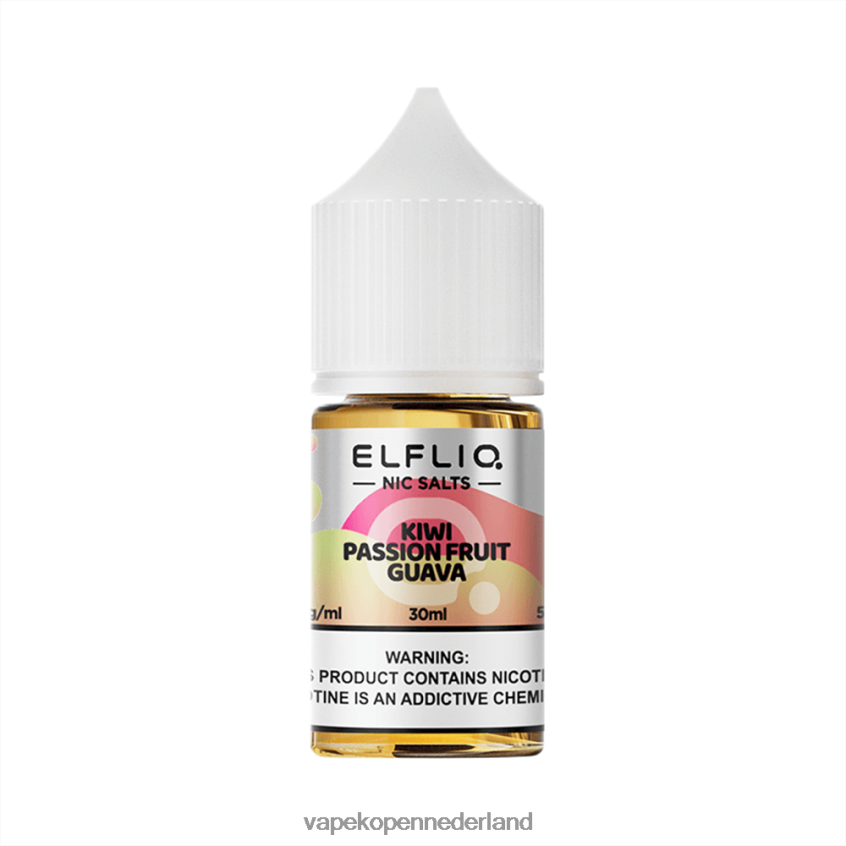ELFBAR ELFLIQ Nic zout 30 ml Kiwi Passion Fruit Guave 2BF82020