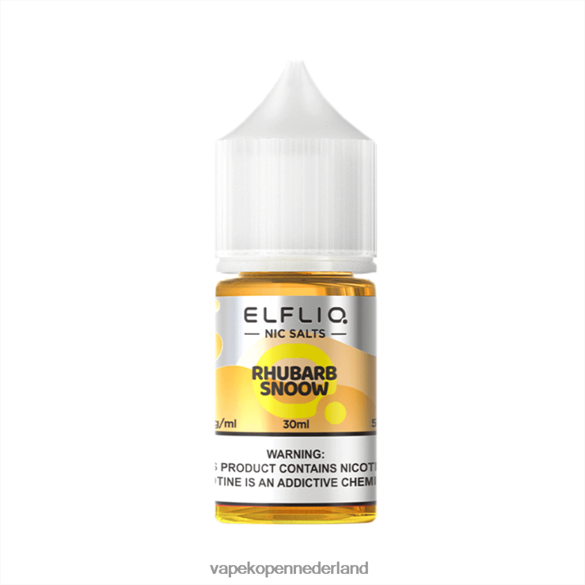 ELFBAR ELFLIQ Nic zout 30 ml rabarber snoow 2BF82026