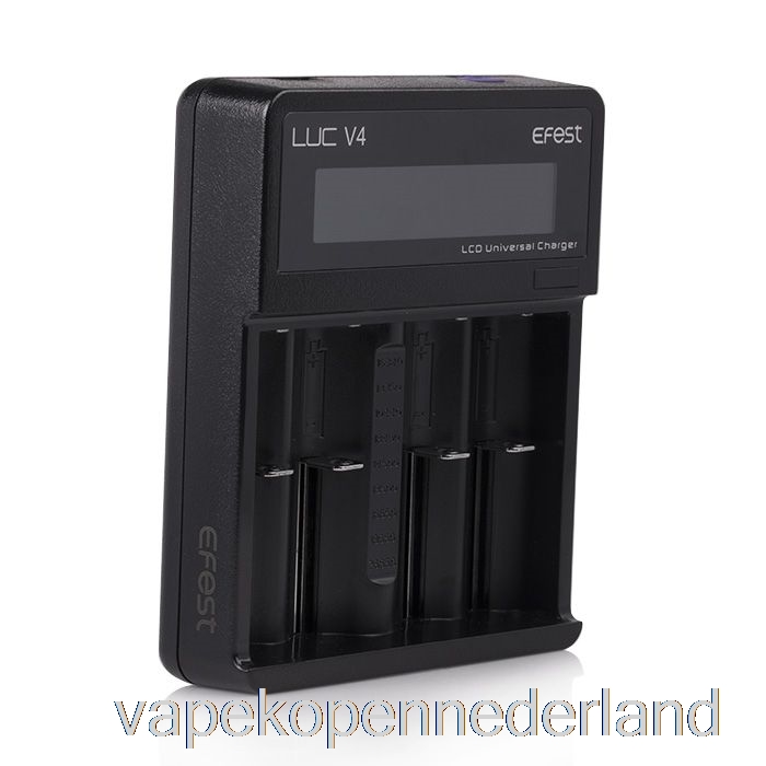 Elektronische Sigaret Vape Efest Luc V4 Lcd-oplader