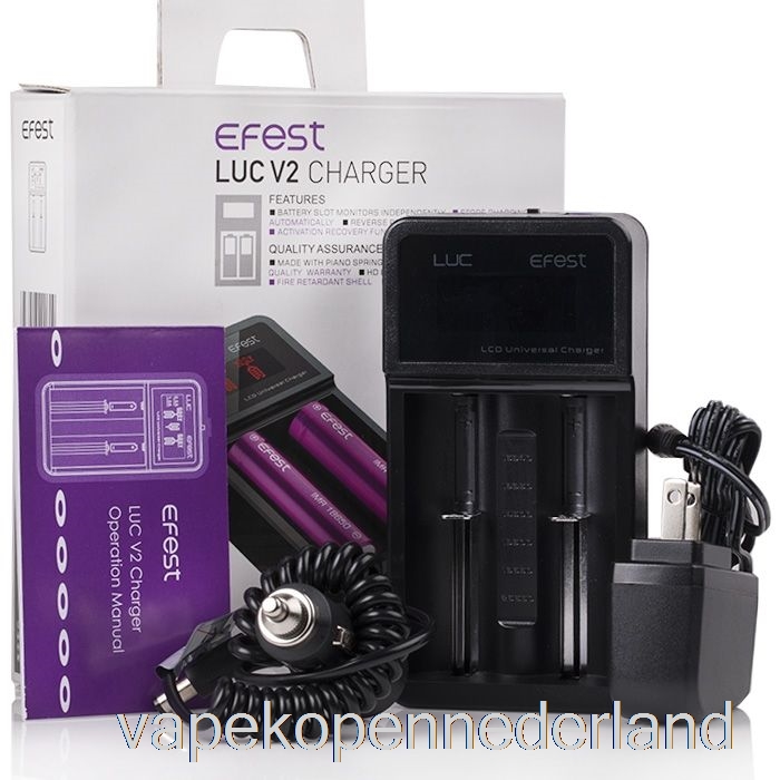 Elektronische Sigaret Vape Efest Luc V2 Slimme Oplader