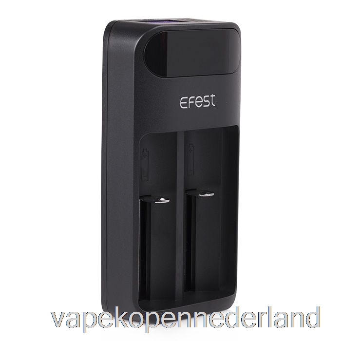 Vape Nederland Efest Lush Q2 2-bay Intelligente Led-batterijlader