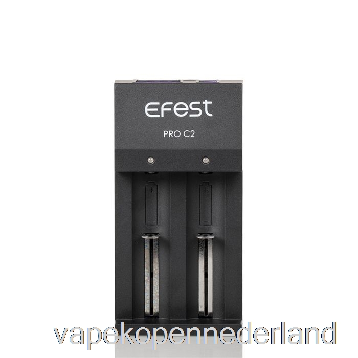 Vape Nederland Efest Pro C2 2-bay Slimme Batterijlader