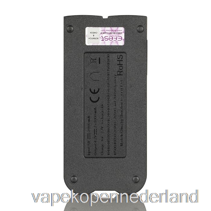Vape Nederland Efest Slim K2 Batterijlader Met Twee Slots