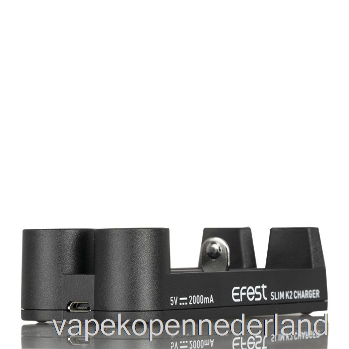 Vape Nederland Efest Slim K2 Batterijlader Met Twee Slots
