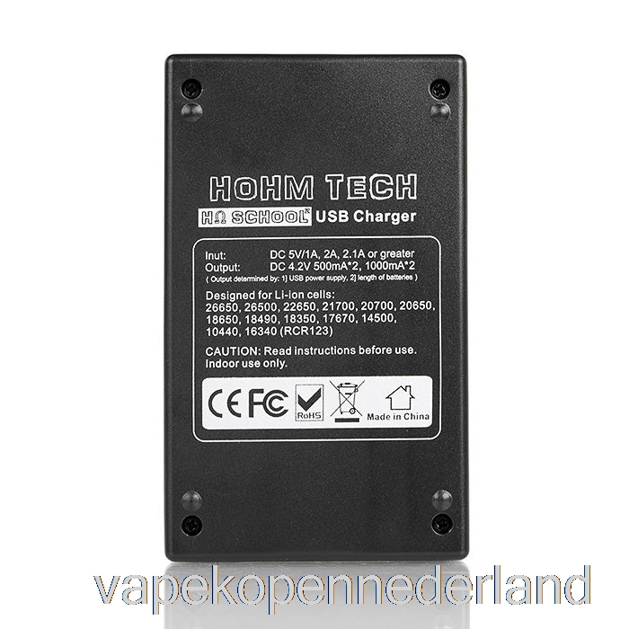 Elektronische Sigaret Vape Hohm Tech School 2 2a Mic-usb-oplader