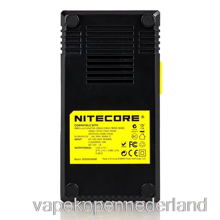 Vape Nederland Nitecore D2 Batterijlader (2-bay)