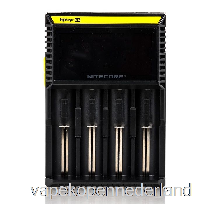 Vape Nederland Nitecore D4 Batterijlader (4-bay)