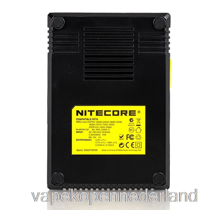 Vape Nederland Nitecore D4 Batterijlader (4-bay)