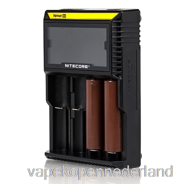 Vape Nederland Nitecore D4 Batterijlader (4-bay)