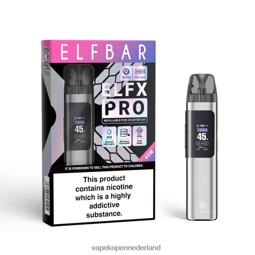 ELFBAR ELFX Pro Open het podapparaat splinter 2BF8201