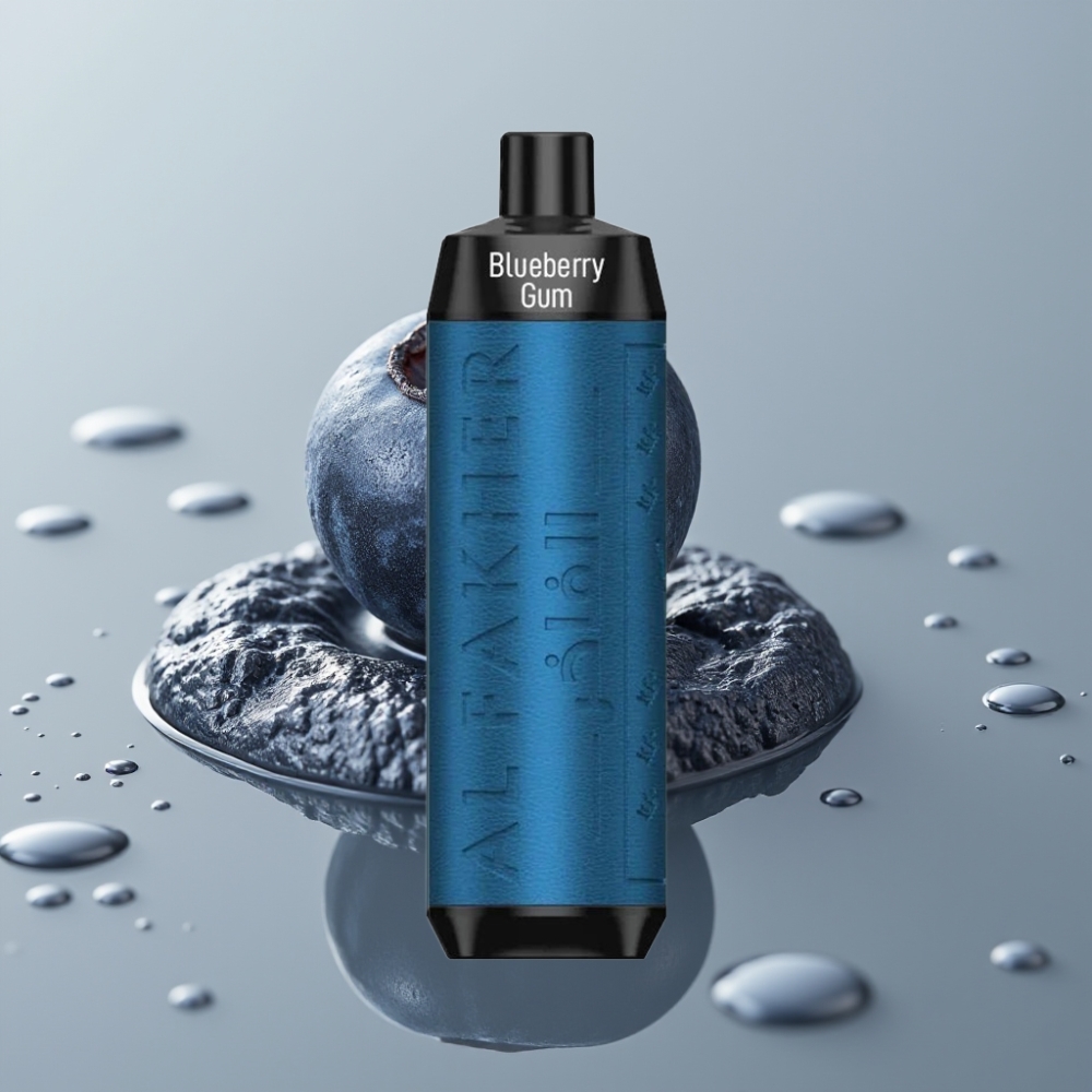 Al Fakher Crown Bar 8000 Crystal Wegwerp Vape Blauwe Bessen Kauwgom 18ml 5mg