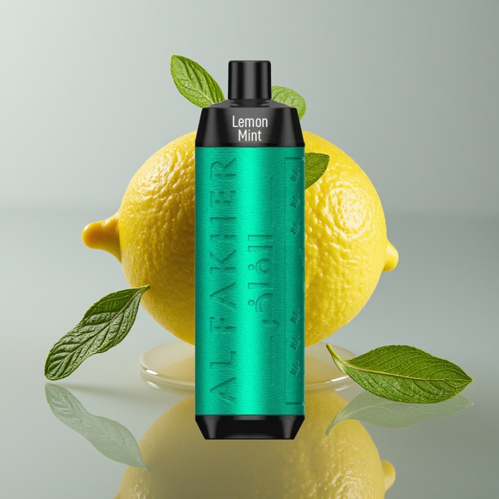 Al Fakher Crown Bar 8000 Pufs Citroen Munt 18ml 5mg