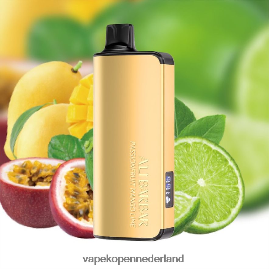 Alibarbar Ingot 20000 wegwerpdamp passievrucht-mango-limoen NNL4PT39 E-Liquid Nederland