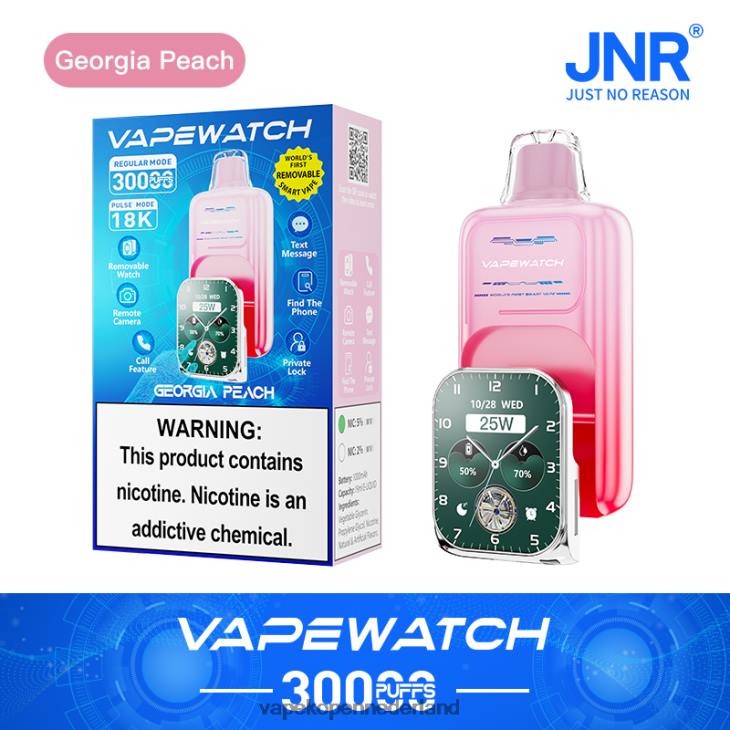 JNR damp horloge Georgische perzik PVVZ3 - Vape Official Website