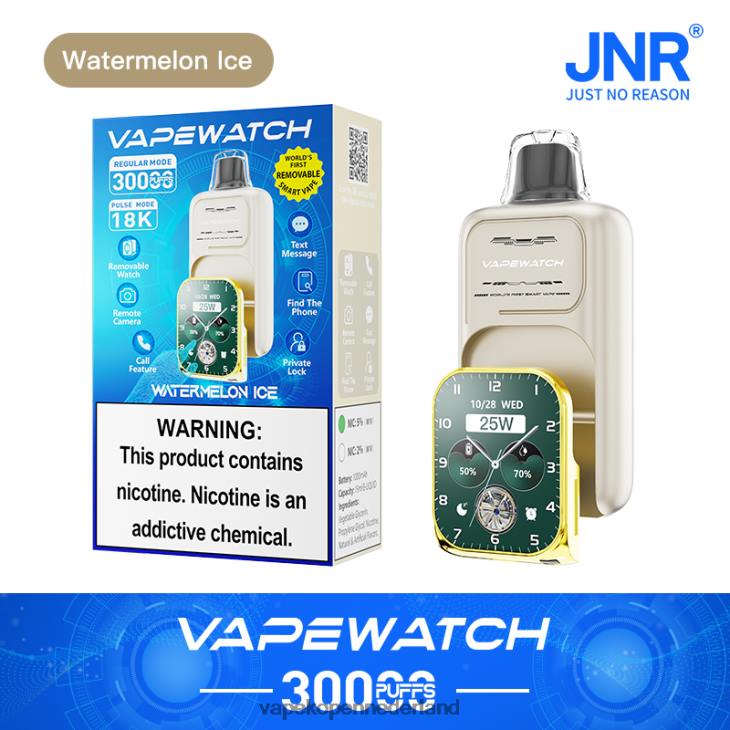 JNR damp horloge watermeloen ijs PVVZ9 - Vape Netherlands