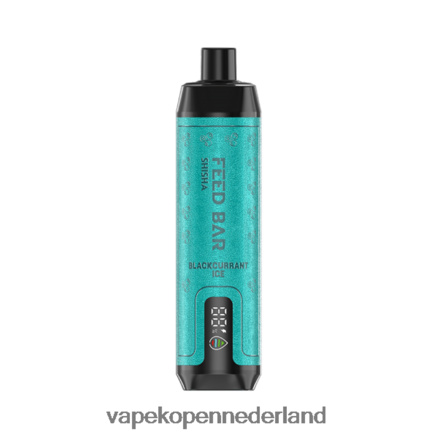 Vapsolo SHISHA wegwerp damp zwarte bessen ijs NNL4PT114 E-Liquid Nederland
