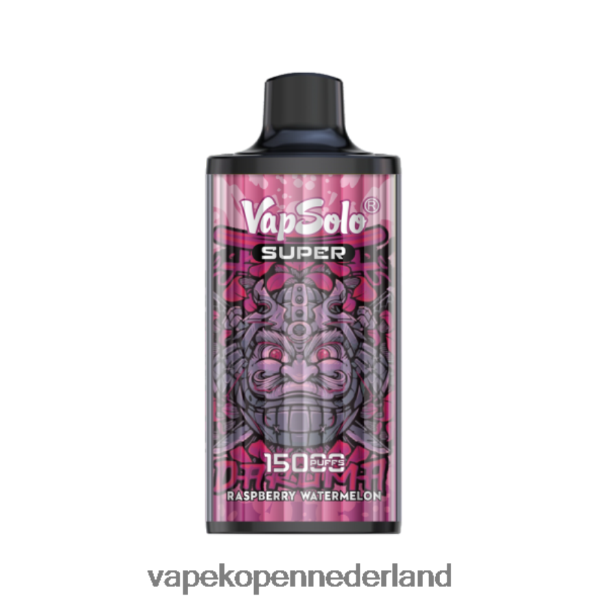 Vapsolo SUPER wegwerp damp frambozen watermeloen NNL4PT131 Vape Nederland