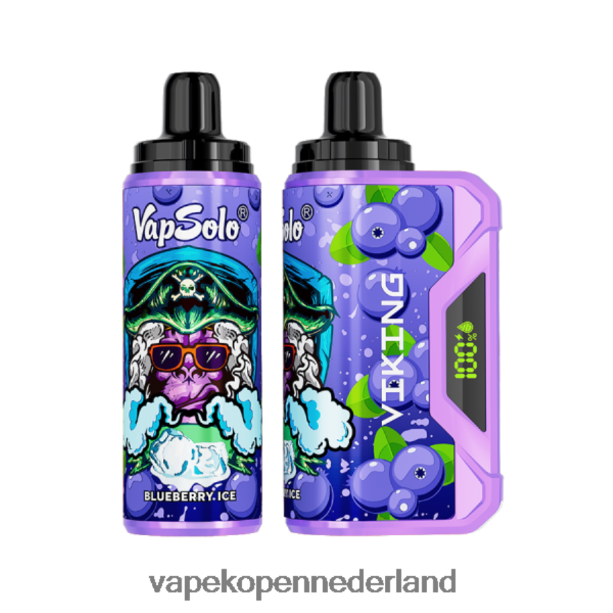 Vapsolo VIKING wegwerp damp bosbes NNL4PT148 Vape Kopen