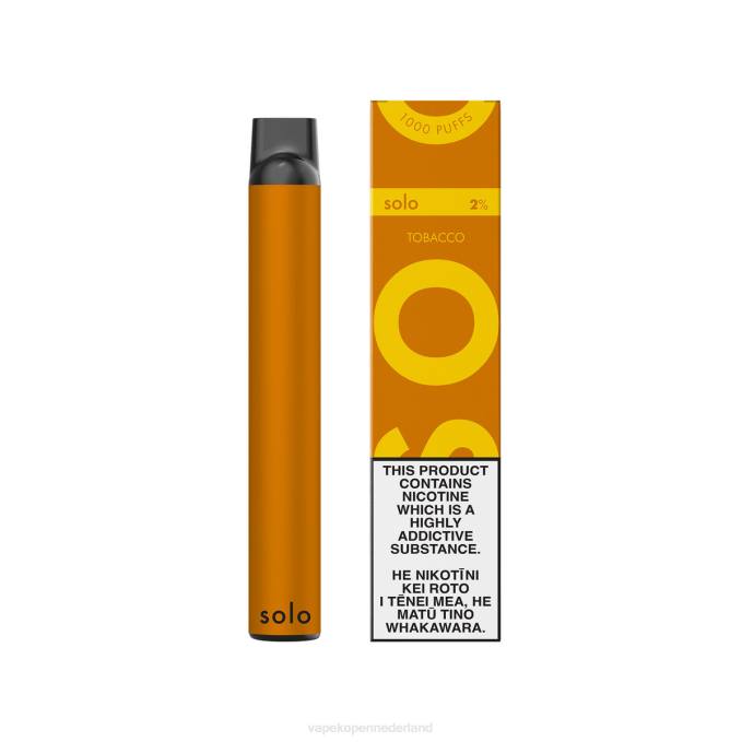 E-Liquid Nederland tabak | Solo wegwerp damp 864D17