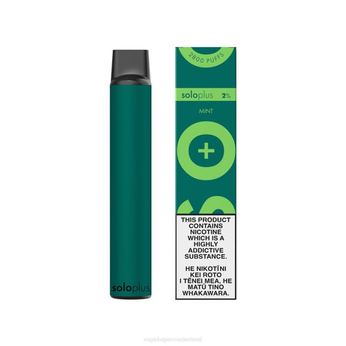 Electronic Cigarette Vape munt | Solo Plus wegwerp damp 864D33