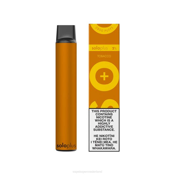 Electronic Cigarette Vape tabak | Solo Plus wegwerp damp 864D24