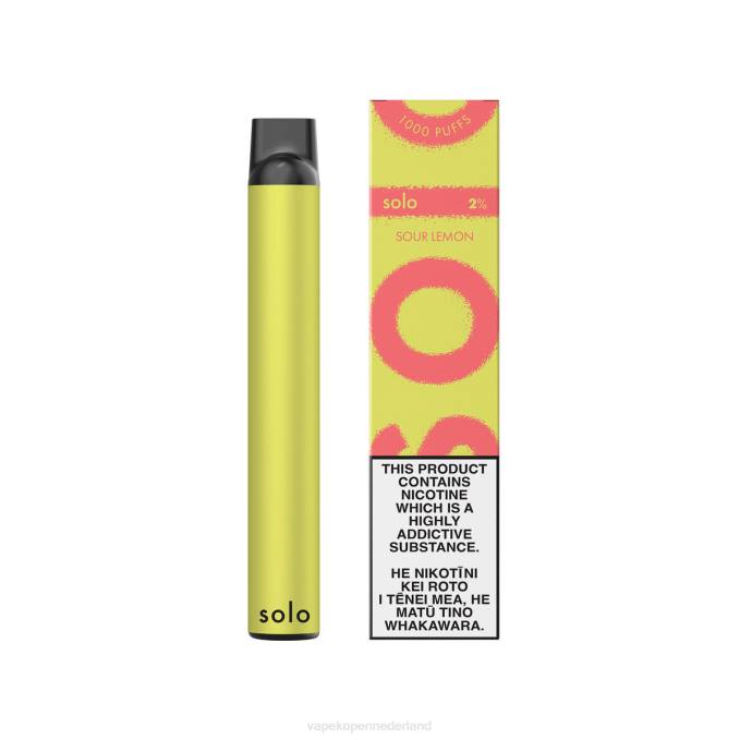 Electronic Cigarette Vape zure citroen | Solo wegwerp damp 864D12