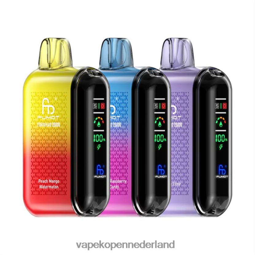 Fumot Tornado 20000 wegwerpdamp exclusief | 42ZR0D17 Vape Liquid