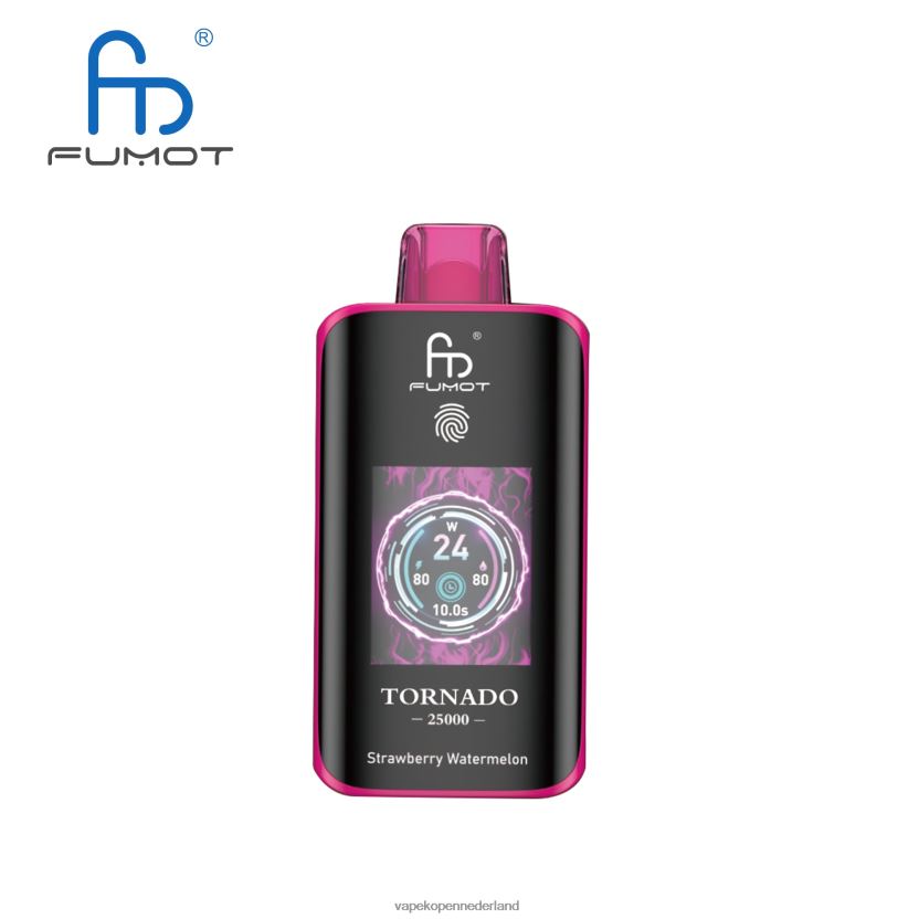 Fumot Tornado 25000 wegwerpdamp aardbei watermeloen | 42ZR0D16 Vape Liquid