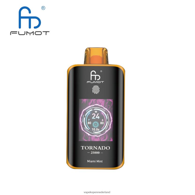 Fumot Tornado 25000 wegwerpdamp miami munt | 42ZR0D8 Vape Liquid