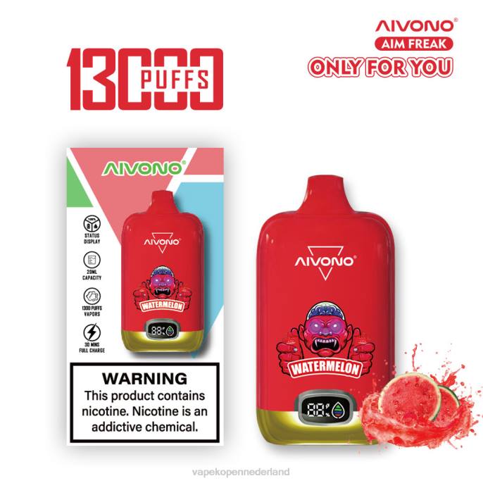 Aivono AIM FREAK 13000 watermeloen - 2604244 Vape Nederland