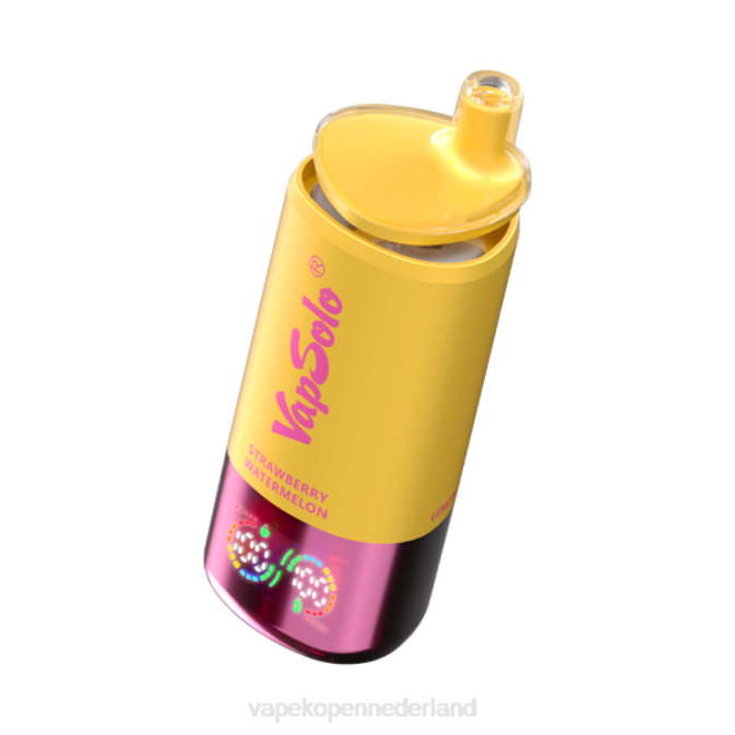 E-Liquid Nederland BRLR8 tropisch fruit & aardbei watermeloen & citroenperzik VapSolo Triple 30.000 trekjes
