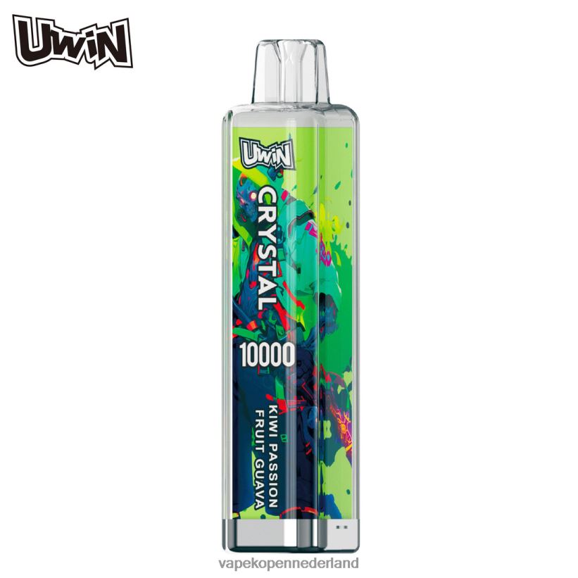 E-Liquid Nederland kiwi-passievrucht-guave | UWIN CRYSTAL 10000 wegwerpvape 4P66888