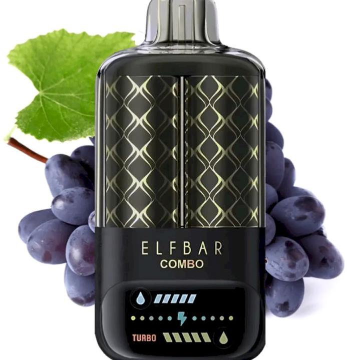 Vape Nederland FT0H7 - druif & mary drankje Elf Bar Combo 25000