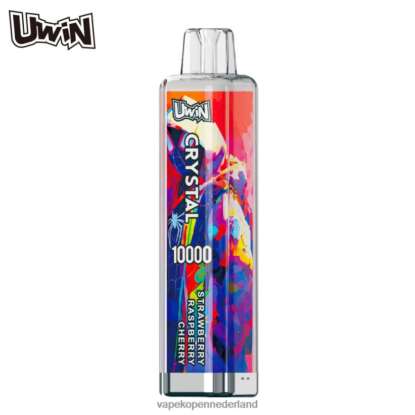 Vape Nederland aardbei framboos kers | UWIN CRYSTAL 10000 wegwerpvape 4P66887