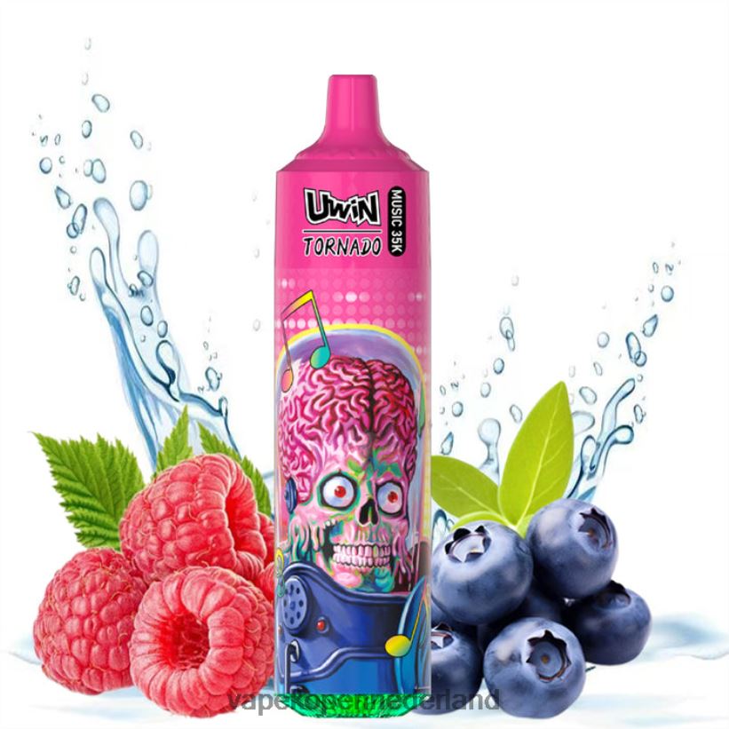 Vape Nederland bosbes framboos | UWIN CRYSTAL 35k wegwerpdamp 4P668816