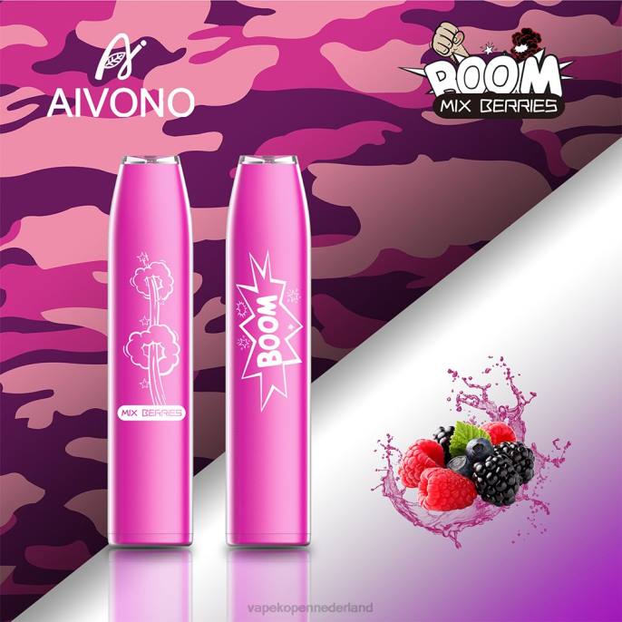 Aivono AIM BOOM 600 gemengde bessen - 2604361 Vape Nederland