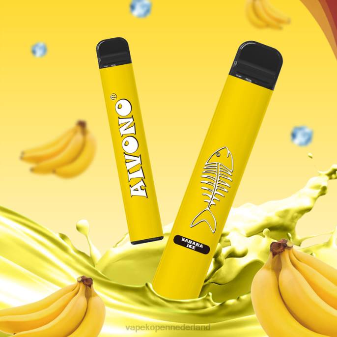 Aivono AIM FISHBONE 600 bananen ijs - 2604276 Electronic Cigarette Vape