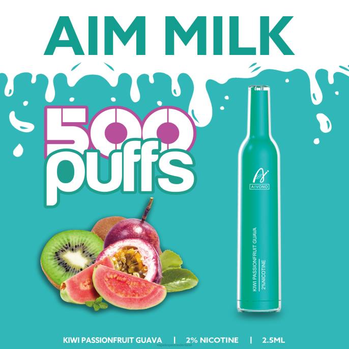 Aivono AIM MILK 500 kiwi-passievrucht-guave - 2604272 E-Liquid Nederland