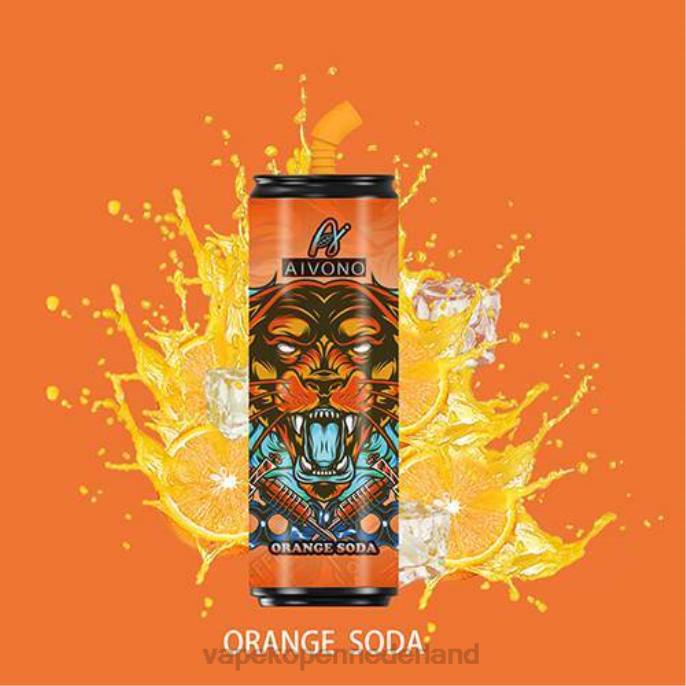 Aivono AIM WINNER 6000 Coca-Cola-flessen sinaasappel frisdrank - 2604114 Electronic Cigarette Vape