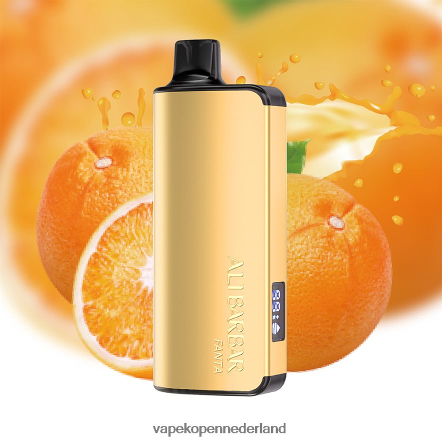 Alibarbar Ingot 9000 wegwerpdamp Californië zonsondergang NNL4PT16 Vape Nederland